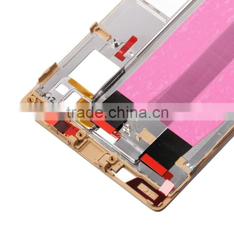 Wholesale Original Genuine Middle Plate Front Housing For Huawei P8 - Gold