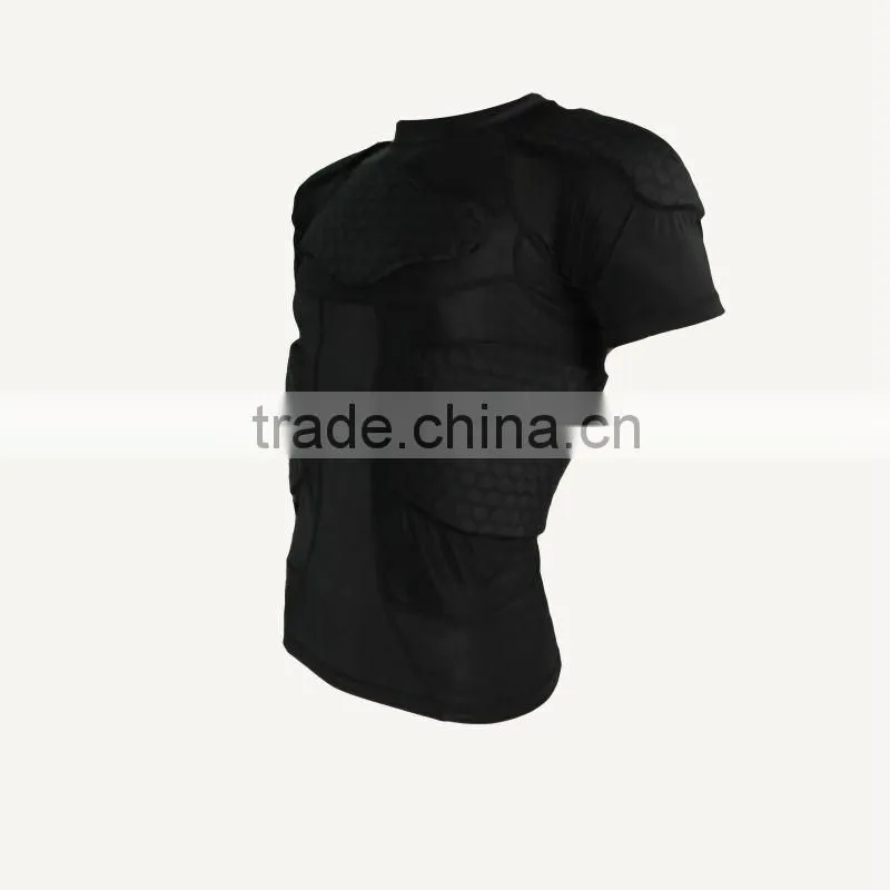 American Football Upper Body Protection wear,Pro Combat padded compression wear