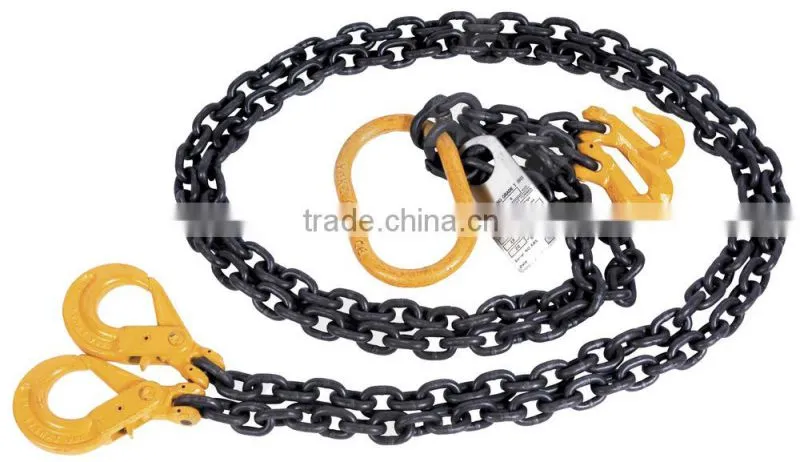 G80 high quality lifting chain with master link, US Type Master Link Rigging Hardware For Chain with powder coated surface