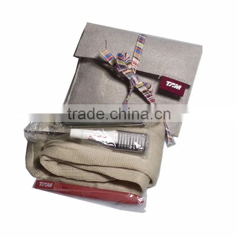 Airline Travel Kit Bag customized logo