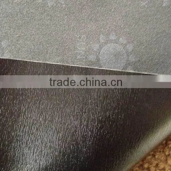 material to make shoes pu synthetic leather stocklot