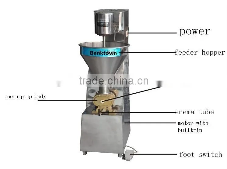 commercial electric meat and bone cutting machine / osso de corte for restaurant
