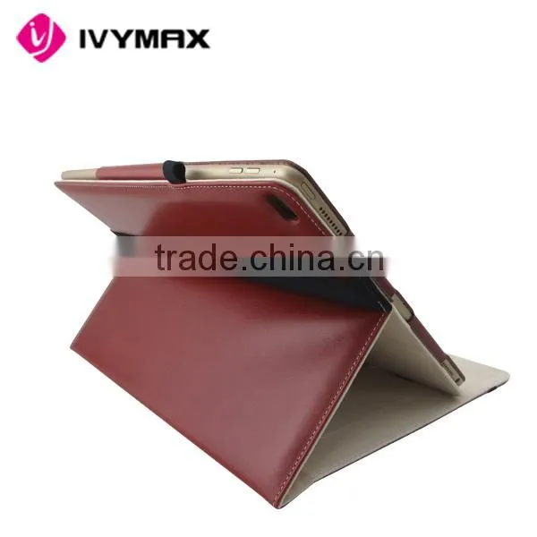 wholesale PU leather case for IPad Pro flip with stander mobile phone case