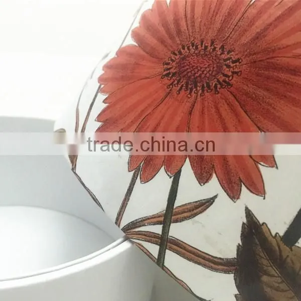 Custom round cylinder gift box fancy design candle cylinder box
