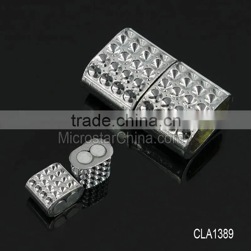 High quality zinc alloy material magnetic jewelry clasps for sale