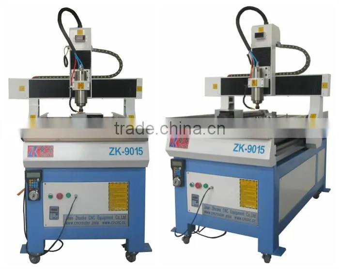 Wireless handwheel Temperature display panel metal wood cnc router engraving machinery