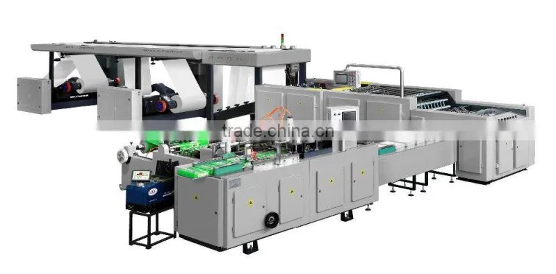 Automatic production line QCBZ-B a4 ream wrapping machine