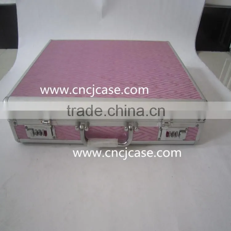 customized hard aluminum laptop carrying case