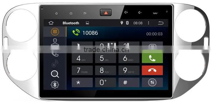 Touchscreen 1027*600 android car dvd player for VW Tiguan
