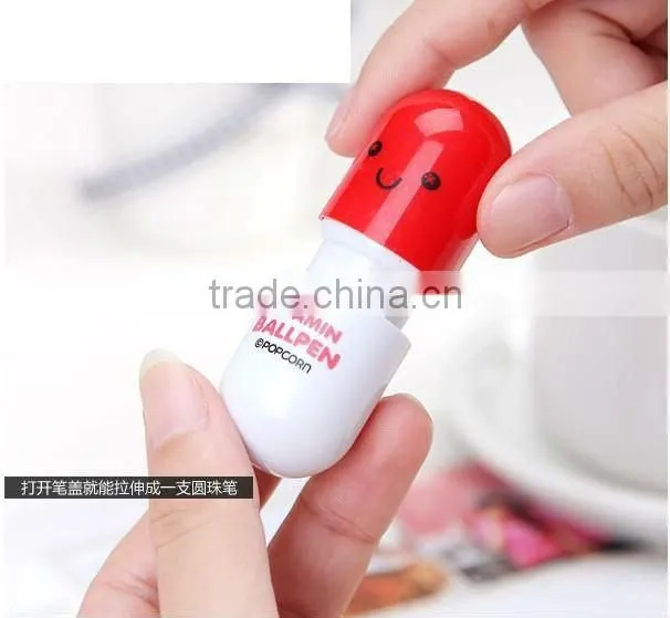 Hot selling vitamin ball pen, wholesale promotional pens