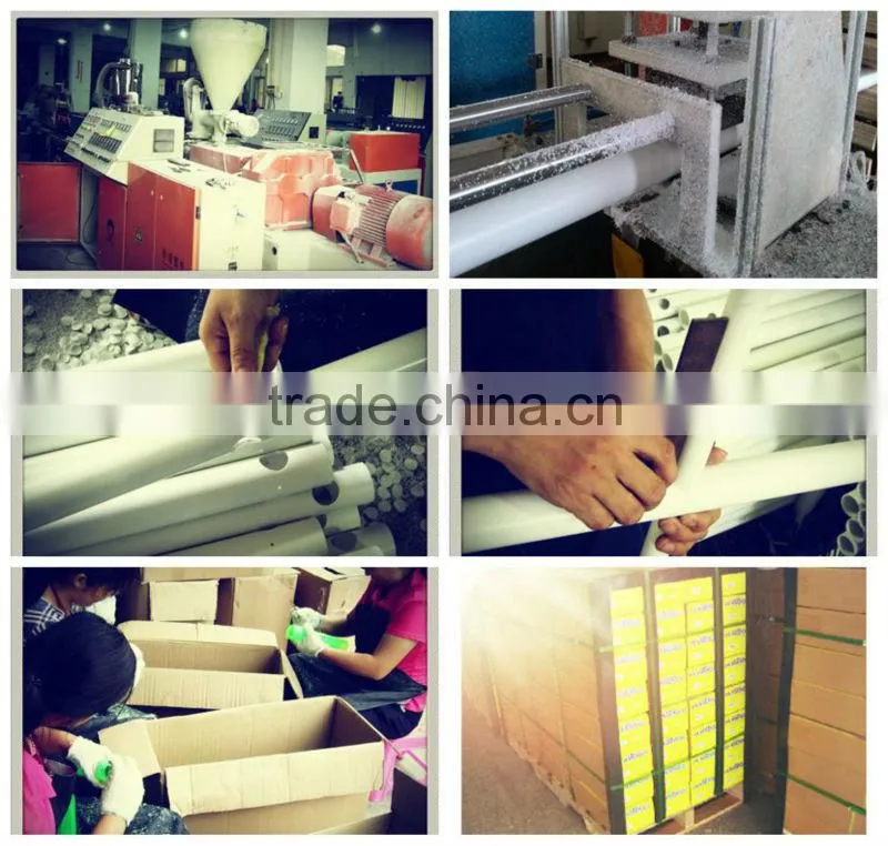 PVC small colored wire pipe