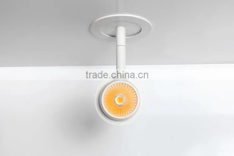 Zhongshan factory supply 20w ceiling light cob led track spot light with high lumens