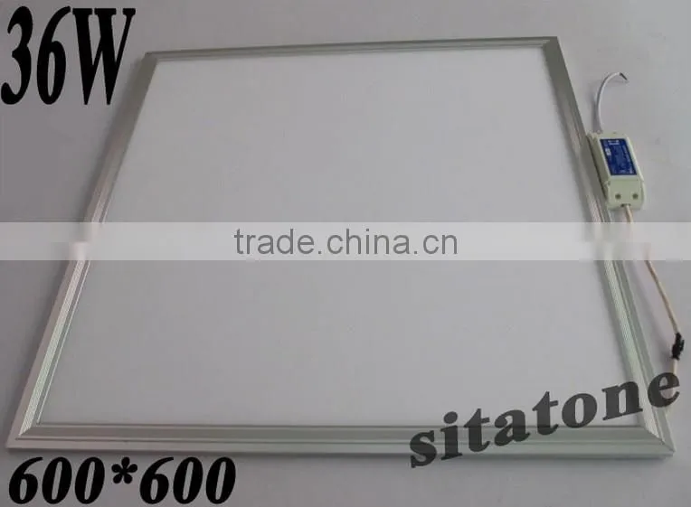 AC100-240V led panel 600x600 36w SMD3528 576LED 8LM/LED