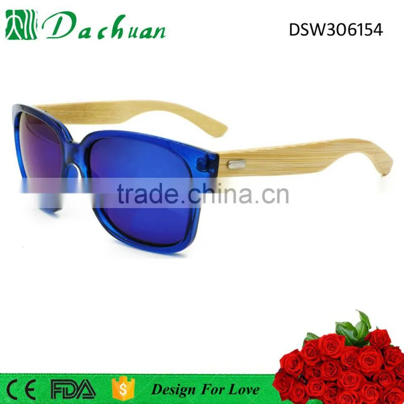 2016 new Italy design ce bamboo sunglasses factory