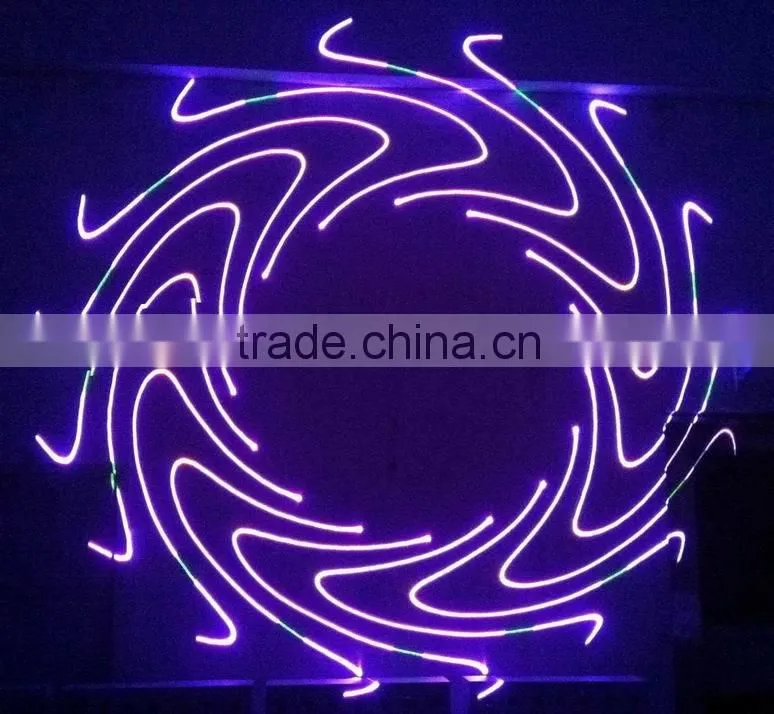 1w rgb programmable projector laser light with free programmer