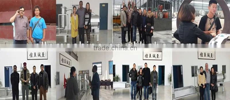 used tire pyrolysis to crude oil equipment with 35~60% high oil yield