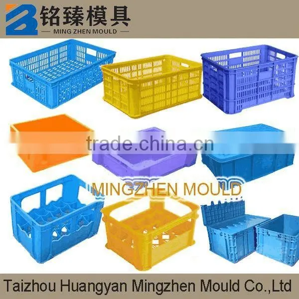 China Huangyan used plastic crate mould maker