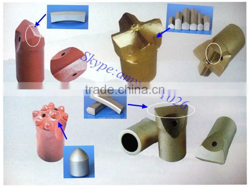 Cheap Price Tungsten Carbide Auger Teeth for Rock/Ore Mining Drill Bits K034