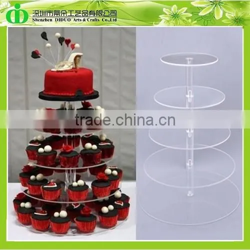 DDC-0262 Trade Assurance Cupcake Stands White Round