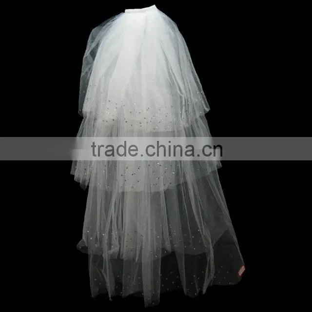 Bridal Veils Wholesale Wedding Accessories Bridal Veils 100% Polyester Bridal Veils