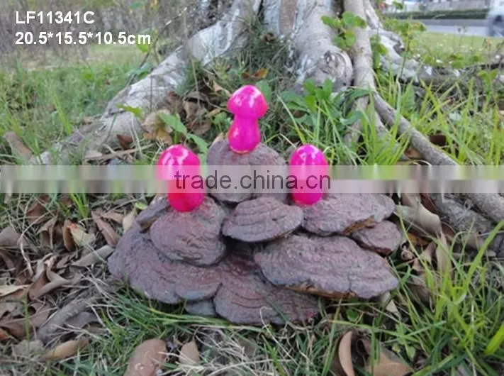 Resin led mushroom grow light decoration