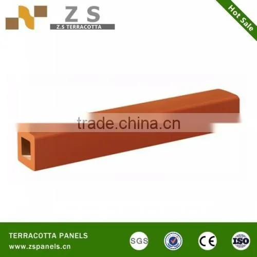 exterior facade wall terra cotta louver, Terracotta sticks