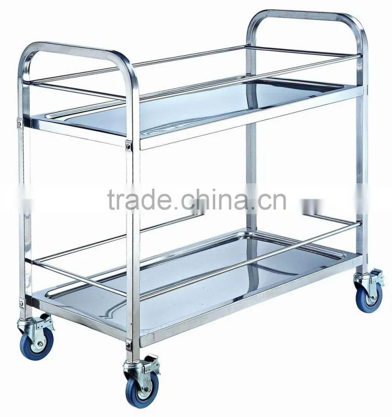 Stainless steel Hot pot cart (3 layers)