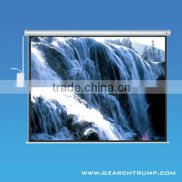 Motorized Projection Screen with remote control