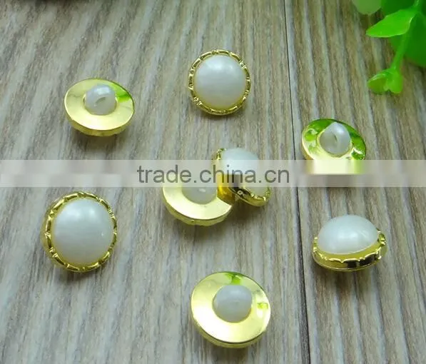 factory sell custom pearl rhinestone button