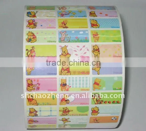 Nice looking animal decorative adhesive label