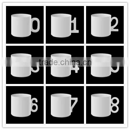 white blank sublimation mug, customized mugs