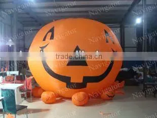 halloween inflatable pumpkin light/led inflatable citrouille
