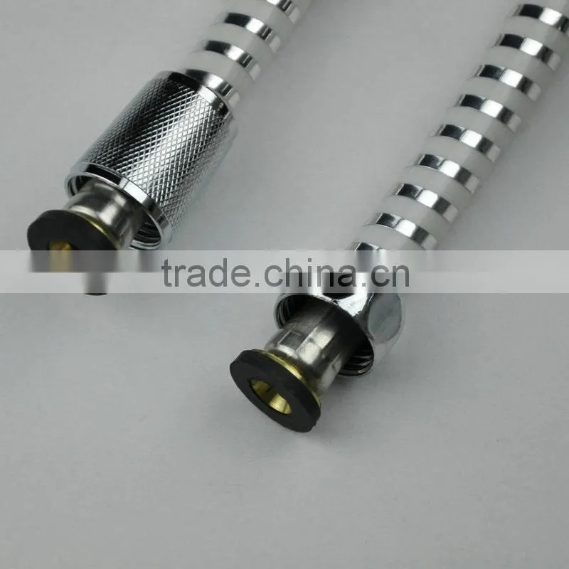 Best quality PVC white and silver shower tube flexible hose