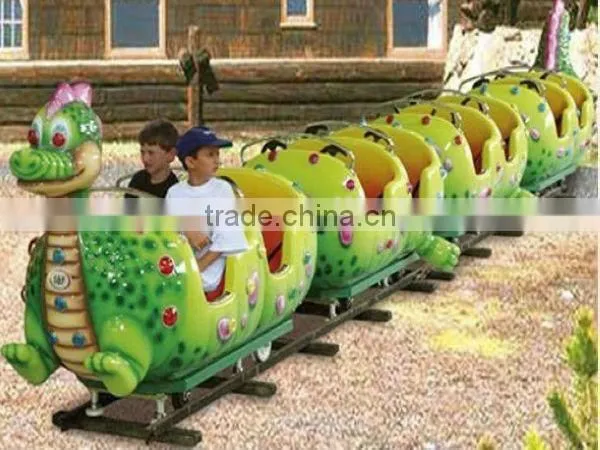 New design high quality cheapest Amusement Outdoor Playground Electric Mini Track Train