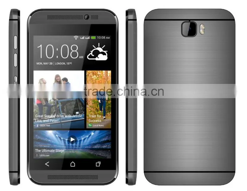 A500 Back cover Wire drawing 4'' Spreadtrum SC7731smart phone -1.3G MHz Quad-Core3G WCDMA 850/2100 mobile phone