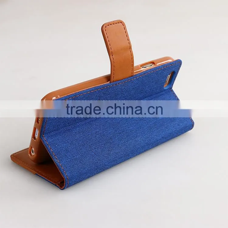 LZB New arrival leather flip case for iphone 6