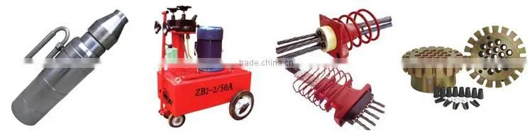 prestressing hydraulic jack for post-tension