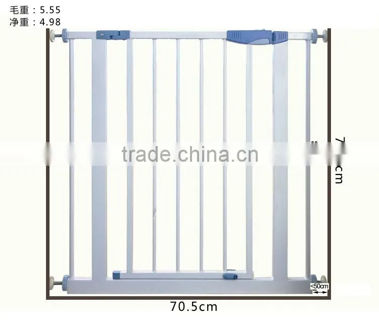 Europe standard Metal material safety gate for baby