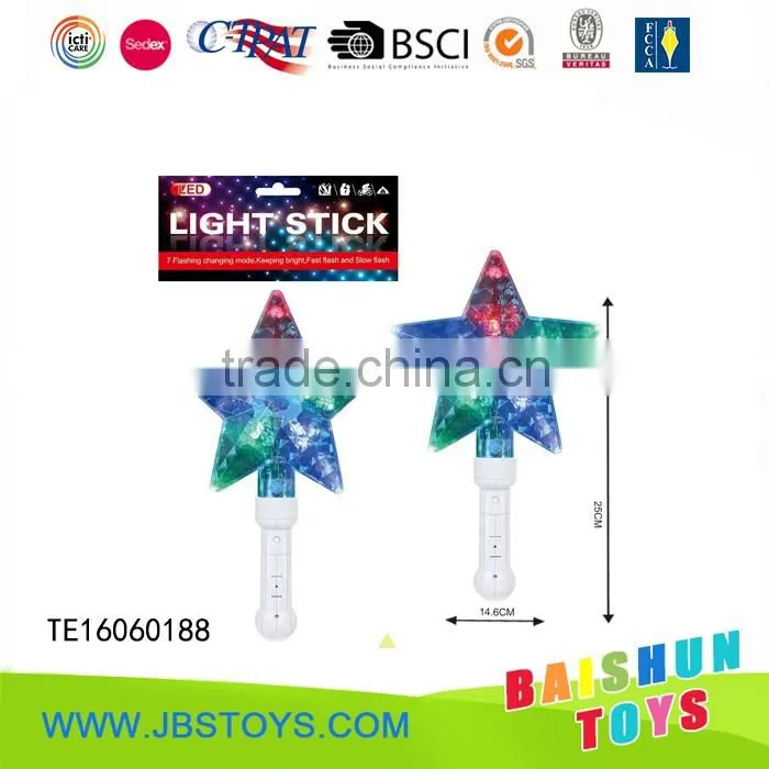 New! snowflake flash stick toy for party te16060183