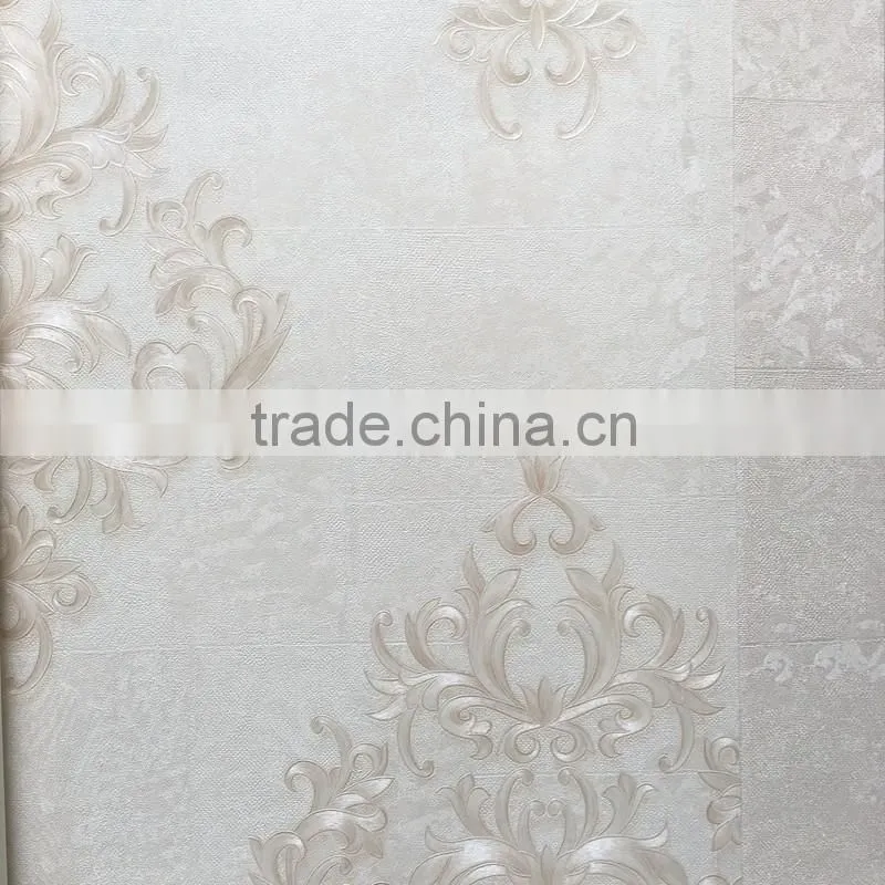vinyl wallpaper of classical design for hotel and home