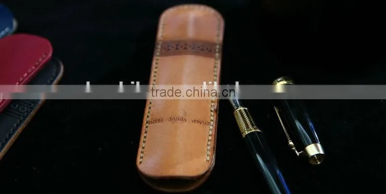 Genuine Leather Pen Case