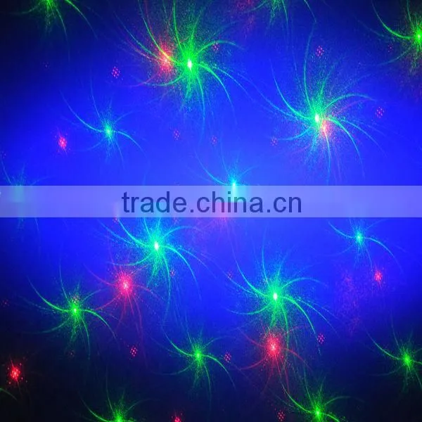 Mini laser lights with LED background Sound activated