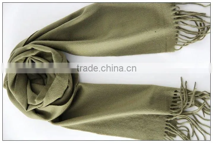 wool and cashmere scarf