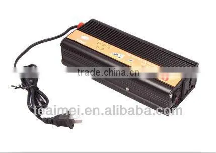 300w modified sine wave inverter 12/24v to 110/220v with UPS and charger 6A