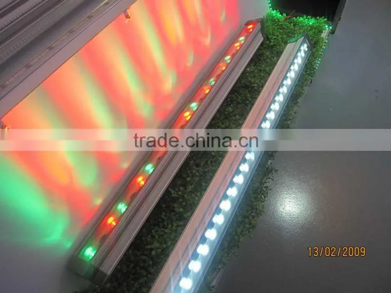 2016 3 years warranty 600*62*63mm wall washer 12W RGB LED wall wash light