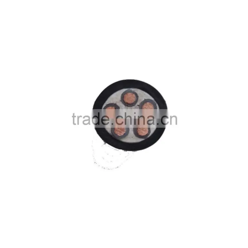 5cores cable 5x6mm2 Copper core xlpe insulated pvc jackted electrical power cable