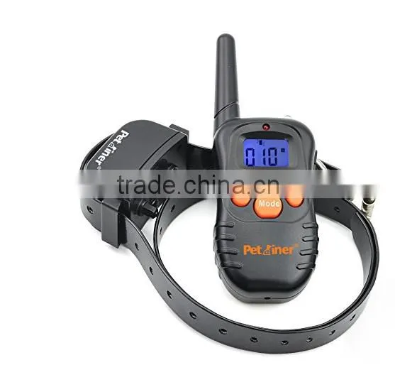 agility poles 330 yard Rechargeable Remote Dog Training Shock Collar , for 15 to 100 lbs Breed Vibration/Shock E-Collar
