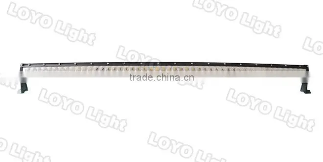 52 inch curved amber strobe off road led light bar for grand cherokee jeep