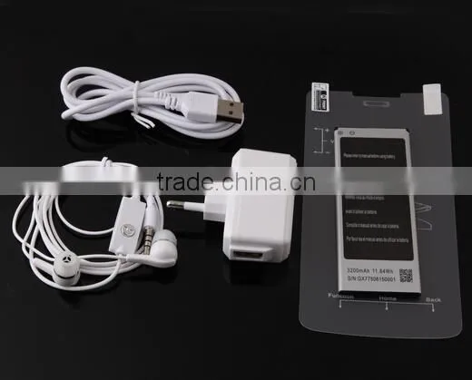 Chinese OEM S8 Smartphone 5.5 Inch QHD Screen MTK6572W Android 4.4 Rotatable Camera