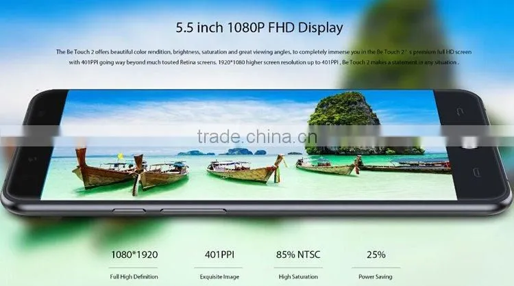 Ulefon Be Touch 2 5.5inch FHD 4G LTE Smartphone Android 5.1 3GB 16GB 64bit MTK6752 Octa Core 1.7 GHz 13.0MP 3050mAh